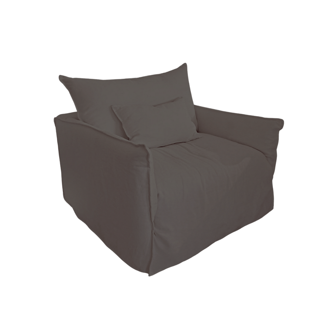 Canapé simple en lin Tulum