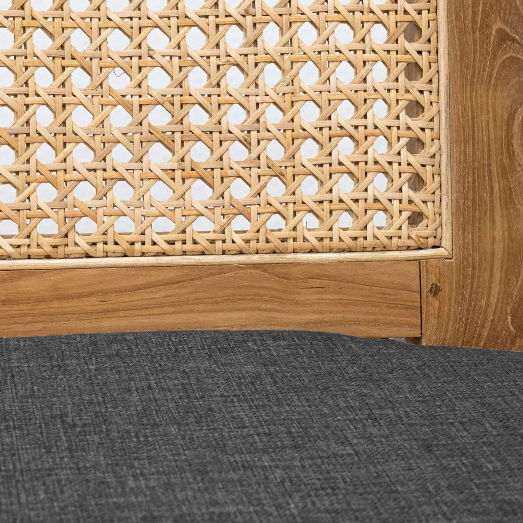 Chaise de salle à manger Ubud, noire