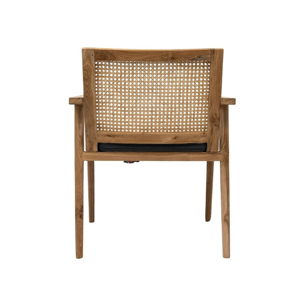 Chaise de salle à manger Ubud, noire