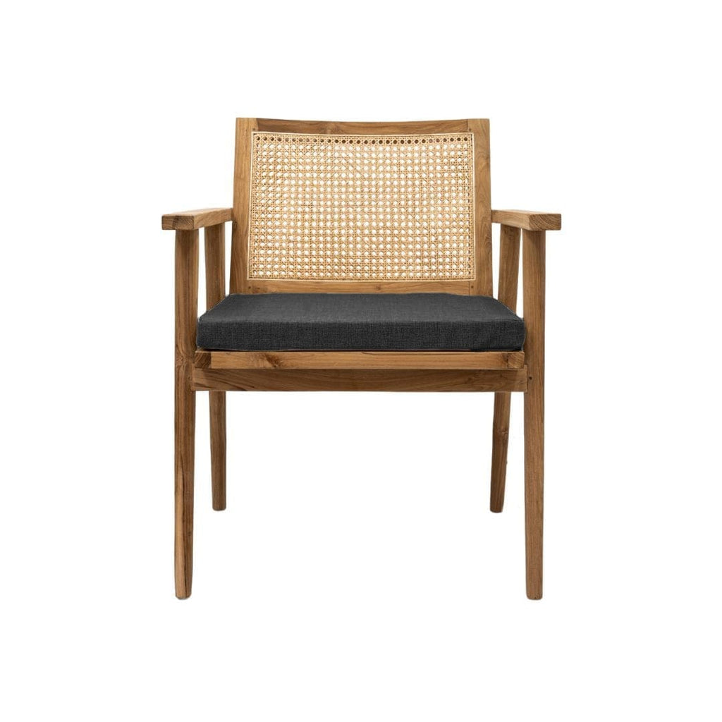 Chaise de salle à manger Ubud, noire