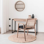 Chaise de salle à manger Ubud, noire