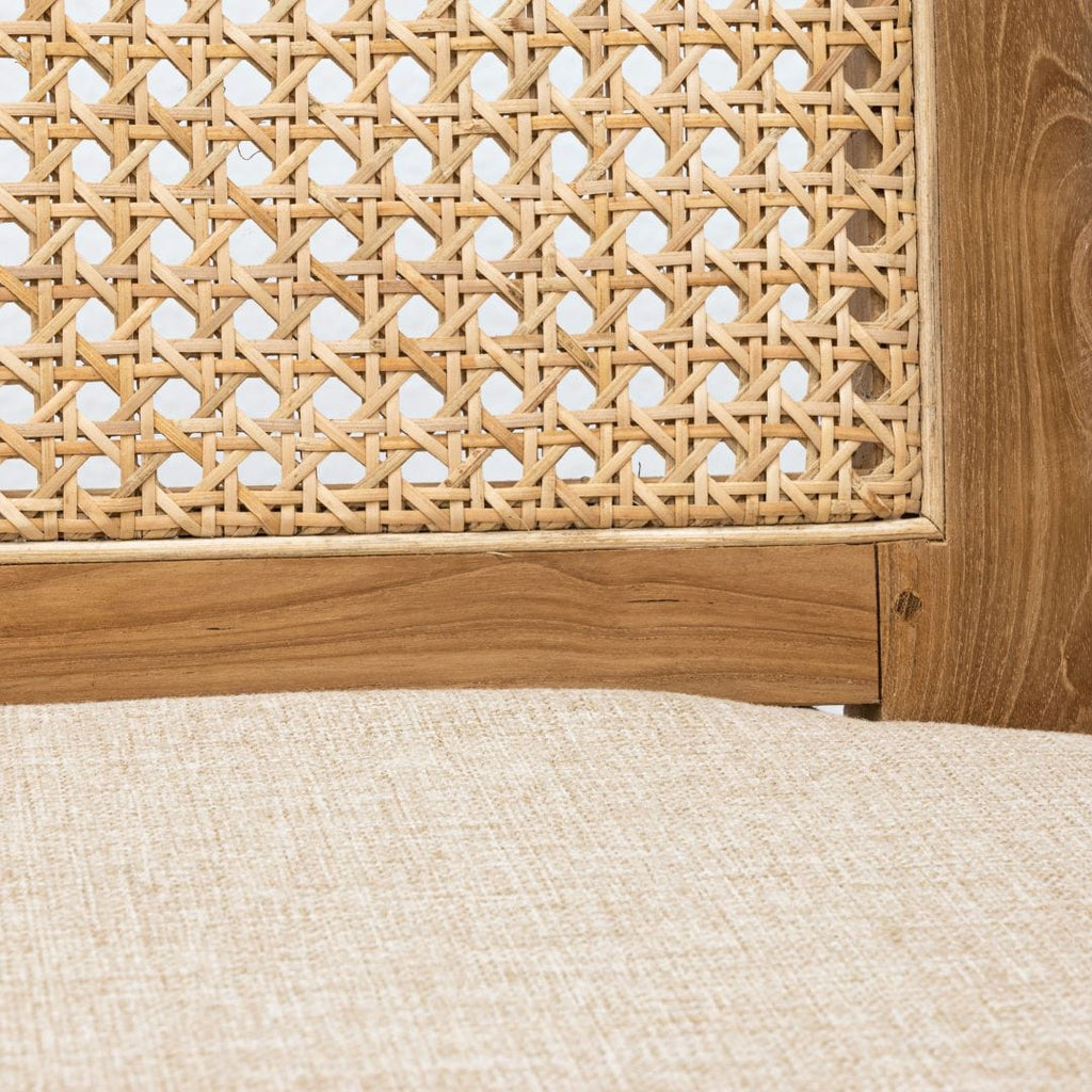 Chaise de salle à manger Ubud, couleur sable