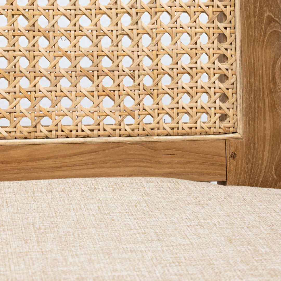 Chaise de salle à manger Ubud, couleur sable