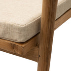 Chaise de salle à manger Ubud, couleur sable