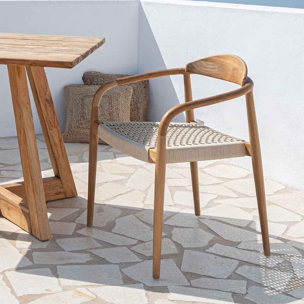 Chaise de salle à manger d'extérieur Ventura | Sable