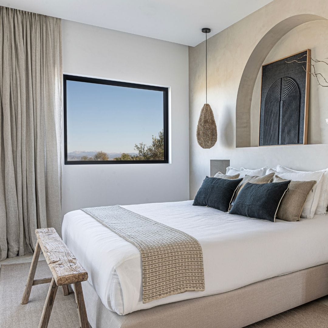 Banc en bois d'orme vintage