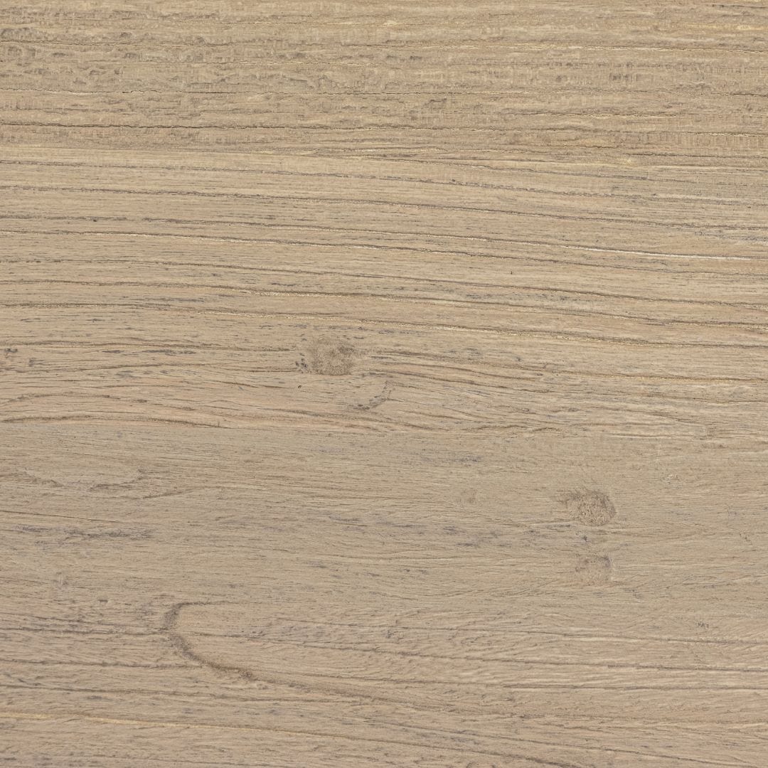 Table basse en bois d'orme vintage