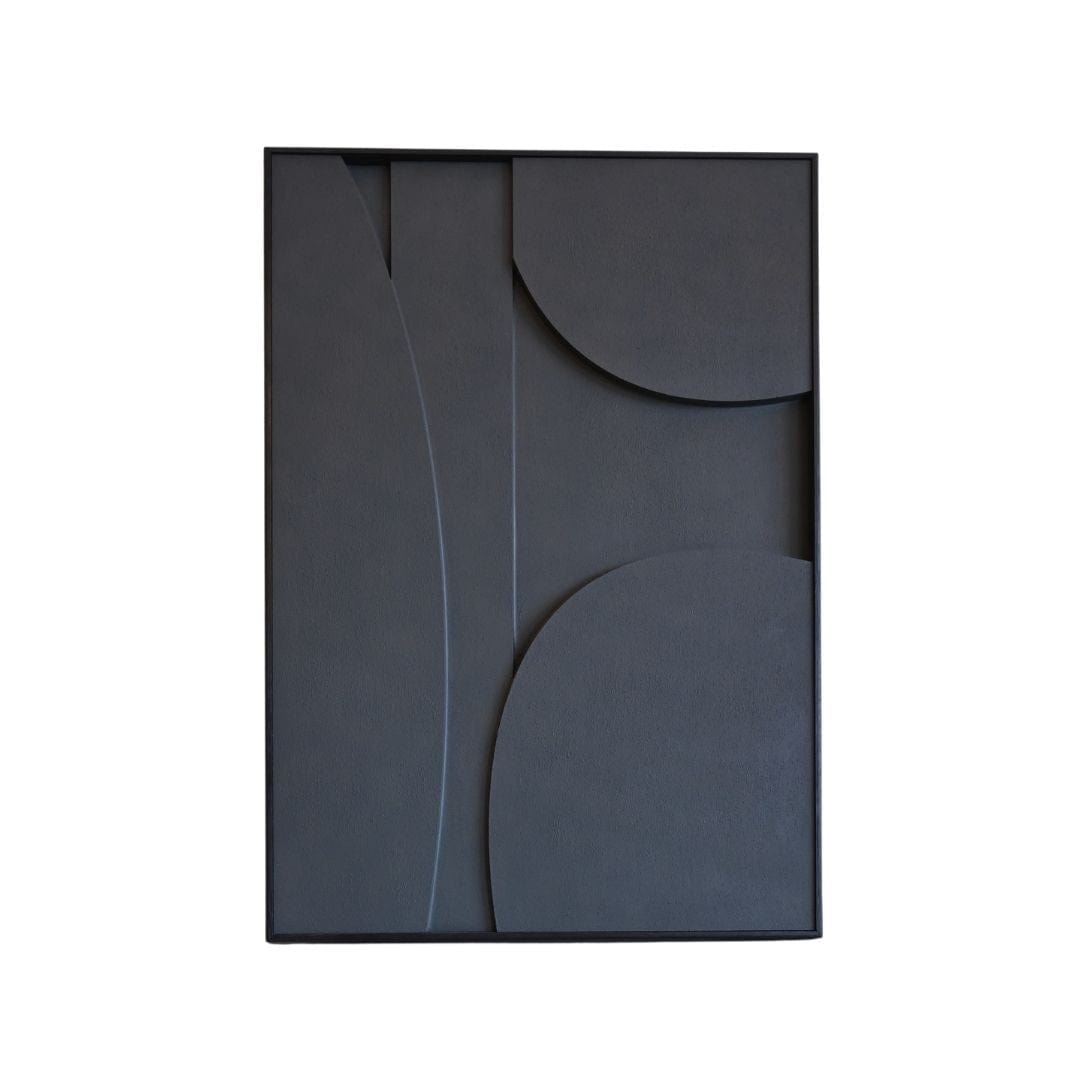 Art mural T5 | Noir 100x70cm