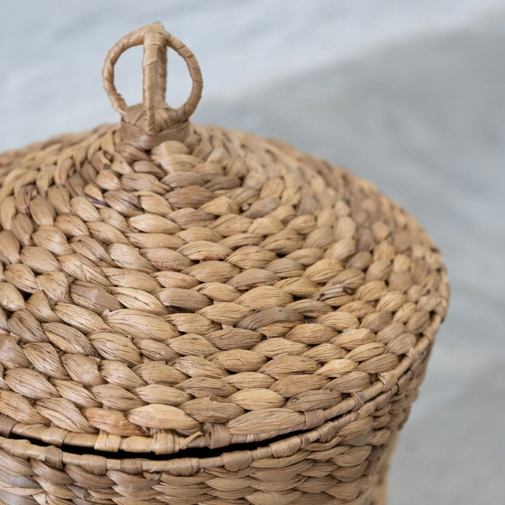 Panier en jonc d'eau | 40x40cm