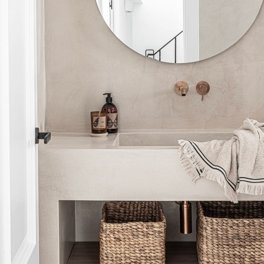 Panier en jonc d'eau