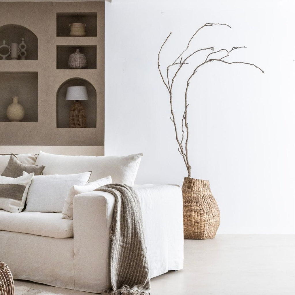 Pot en jonc d'eau | 68cm