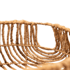 Panier rond en jonc d'eau | M