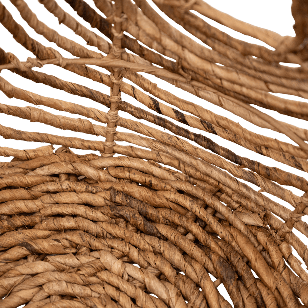 Panier rond en jonc d'eau | M