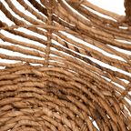 Panier rond en jonc d'eau | S