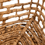 Panier carré en jonc d'eau | L