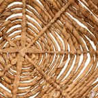 Panier carré en jonc d'eau | M