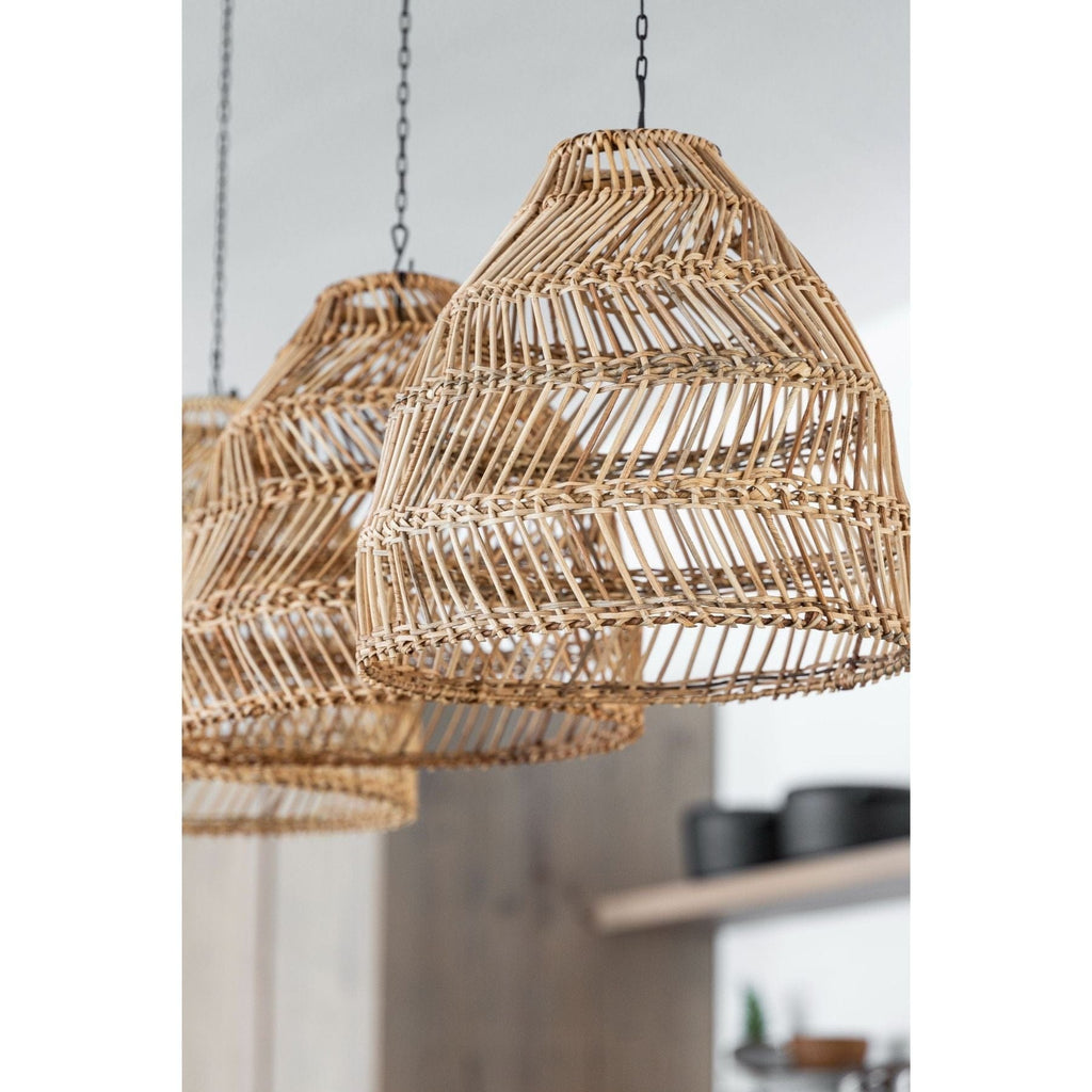 Lampe suspendue en osier | Naturel 36cm