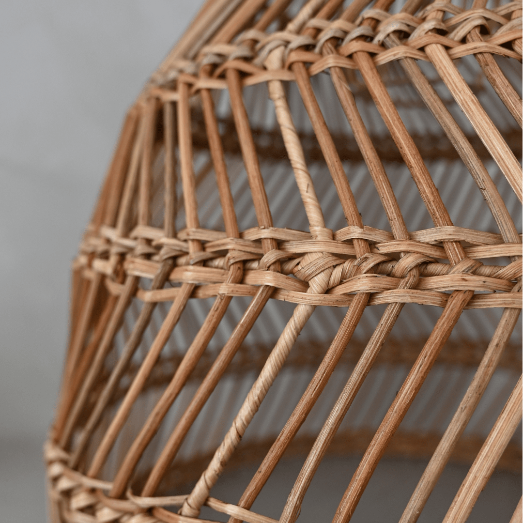 Lampe suspendue en osier | Naturel 36cm