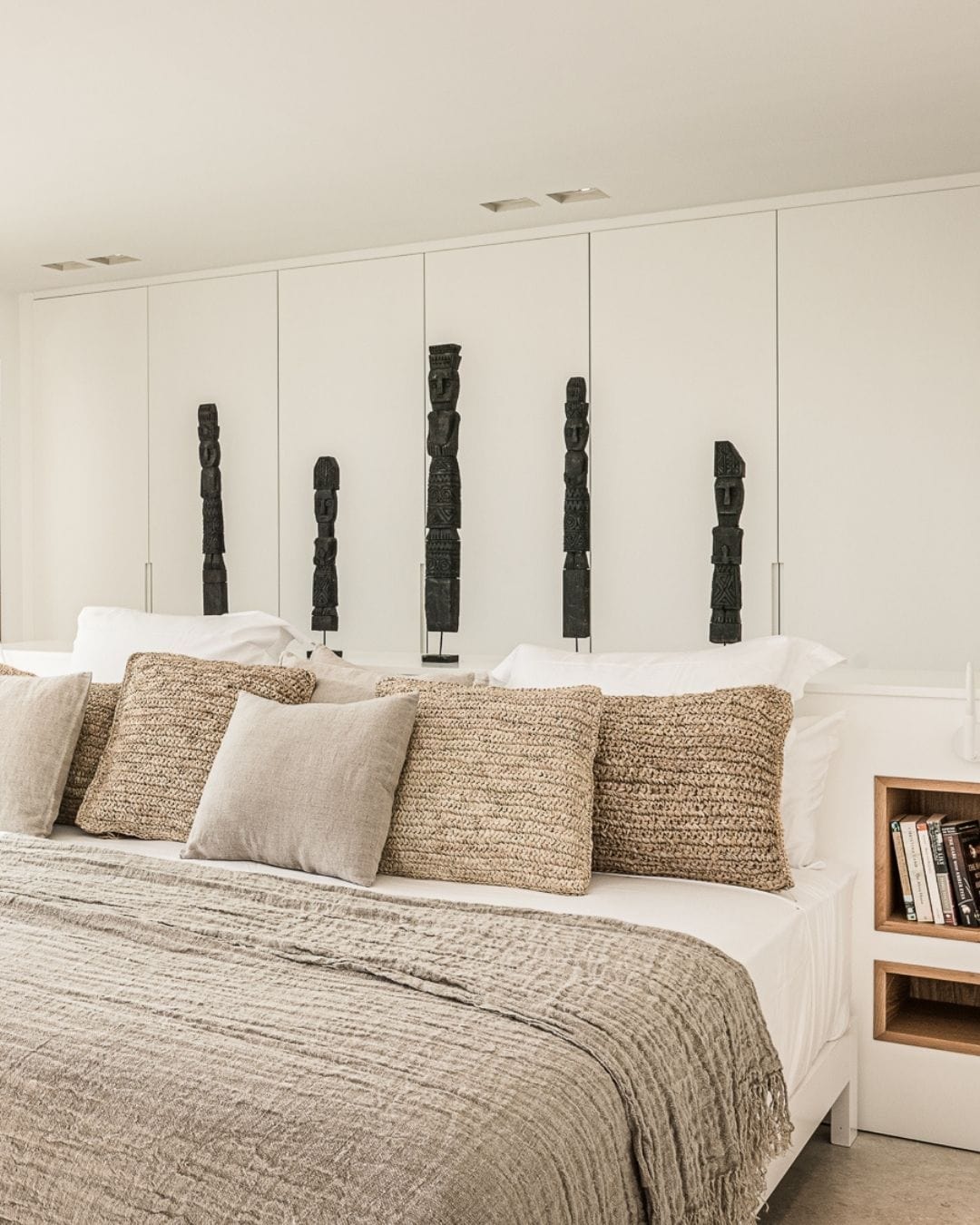 Statue en bois de Sumba | Noire 40-50cm