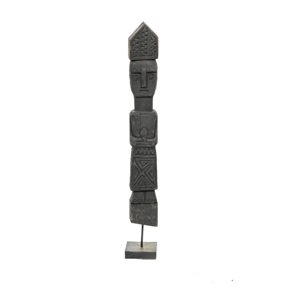 Statue en bois de Sumba | Noire 40-50cm