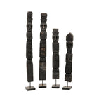 Statue en bois de Sumba | Noire 40-50cm