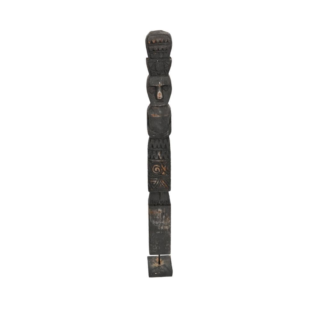 Statue en bois de Sumba | Noire 51-70 cm
