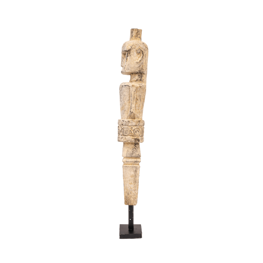 Statue en bois de Sumba | Naturel 70cm