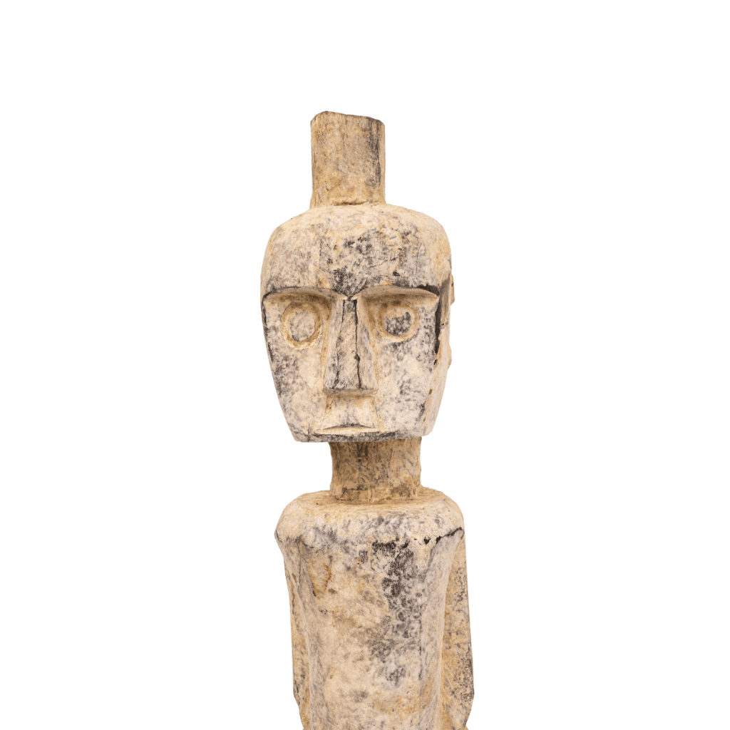Statue en bois de Sumba | Naturel 70cm