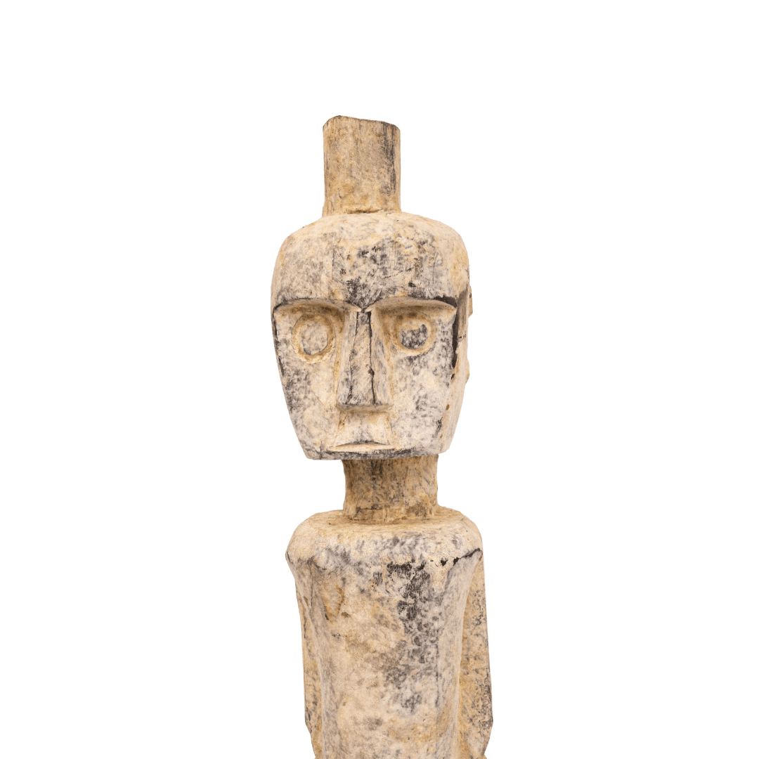 Statue en bois de Sumba | Naturel 70cm