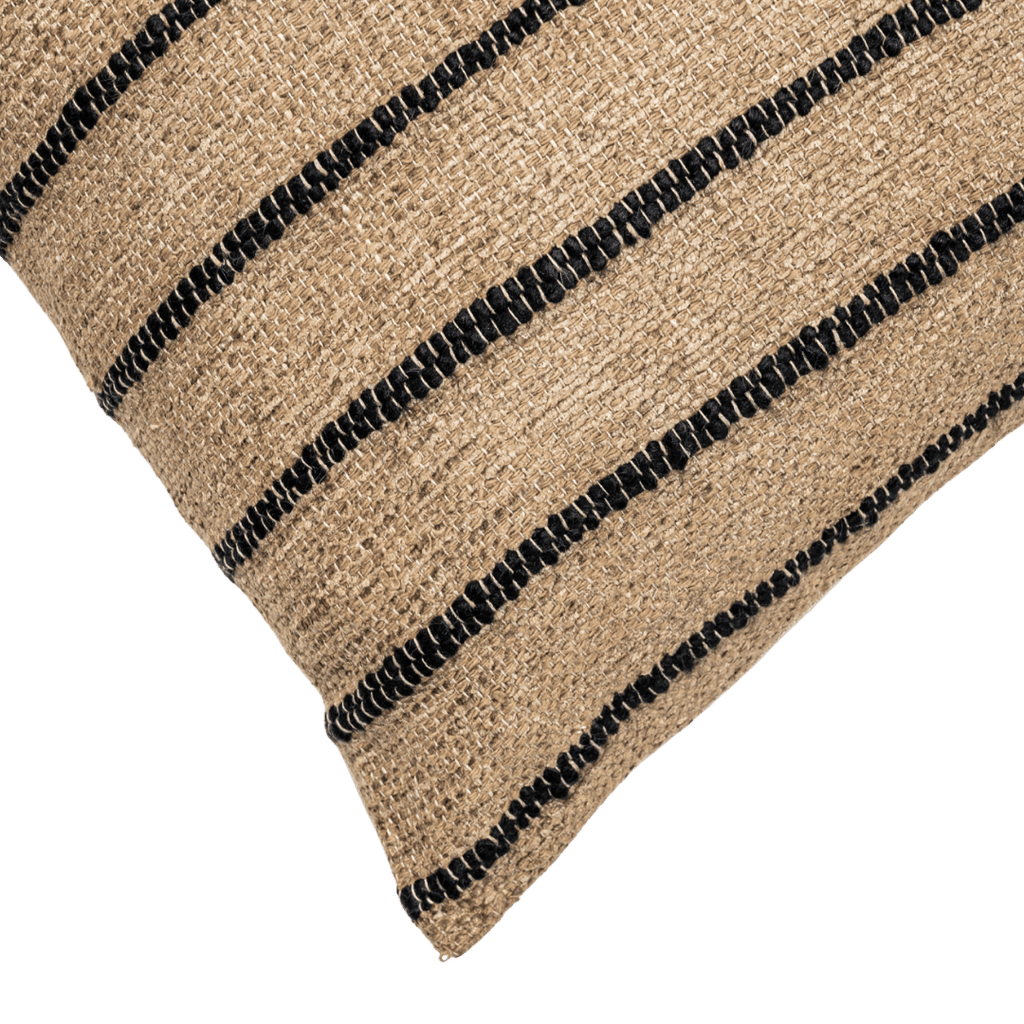 Coussin rectangulaire rayé Xander | 60x40cm