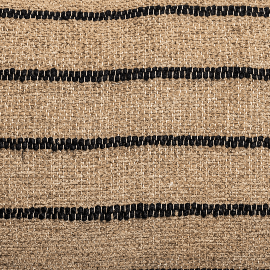 Coussin rectangulaire rayé Xander | 60x40cm