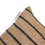 Coussin rectangulaire rayé Xander | 50x30cm