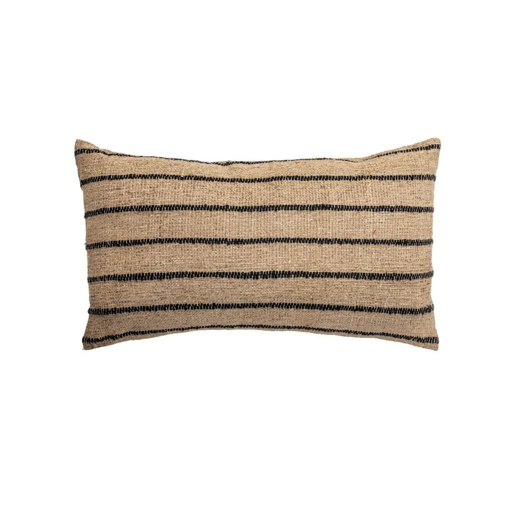 Coussin rectangulaire rayé Xander | 50x30cm