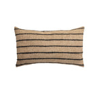Coussin rectangulaire rayé Xander | 50x30cm