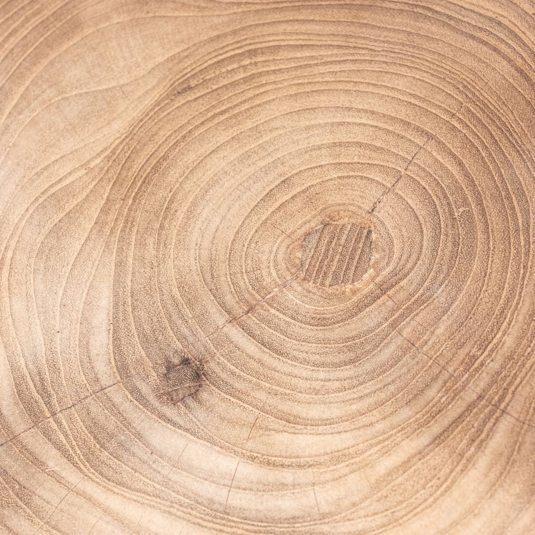 Tabouret en zigzag | Naturel 35x45cm